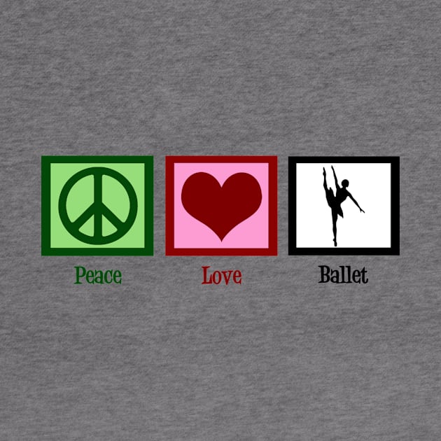 Peace Love Ballet by epiclovedesigns